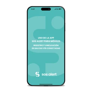 Manual de registro y vinculación de la app SOS alert en idiomas